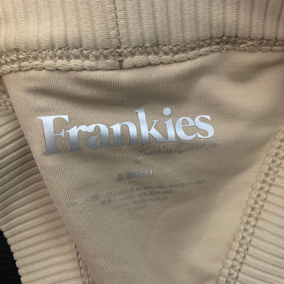 Frankie's Bikinis Cole Ribbed Cheeky Bottom Latte - Picture 8 of 8